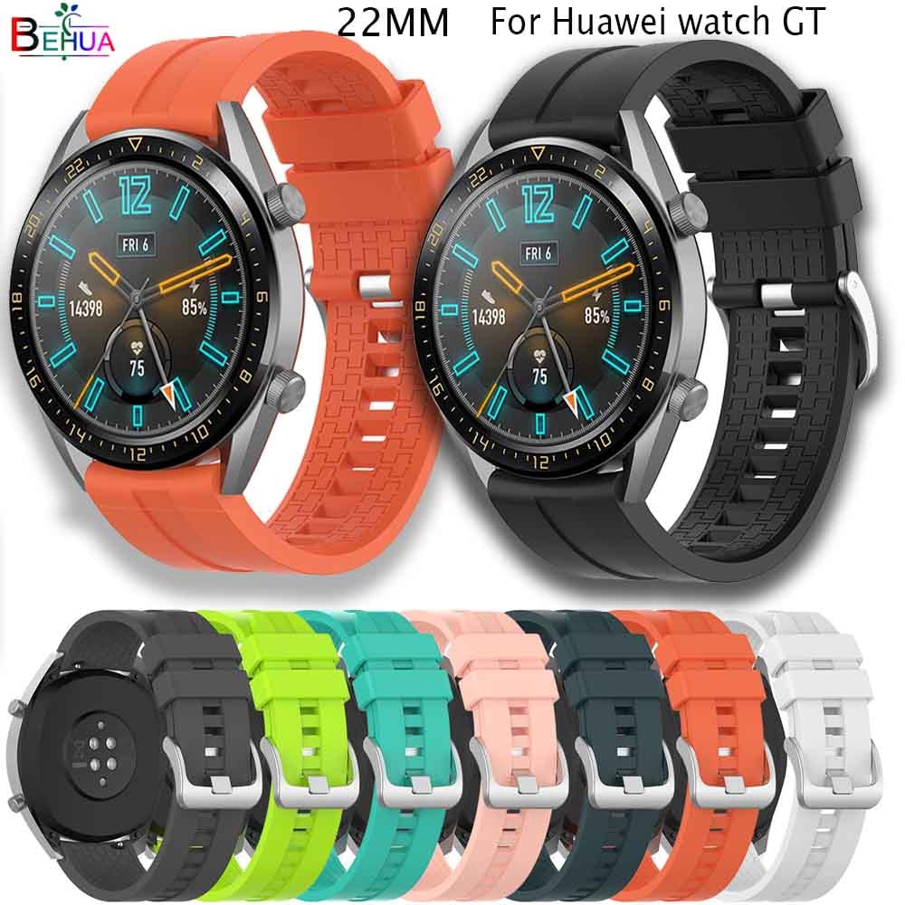 Dây đồng hồ silicone 22mm phù hợp cho Huawei watch GT 46mm/ samsung gear s3 / Honor Magic 2 for Amazfit Stratos 2 2S