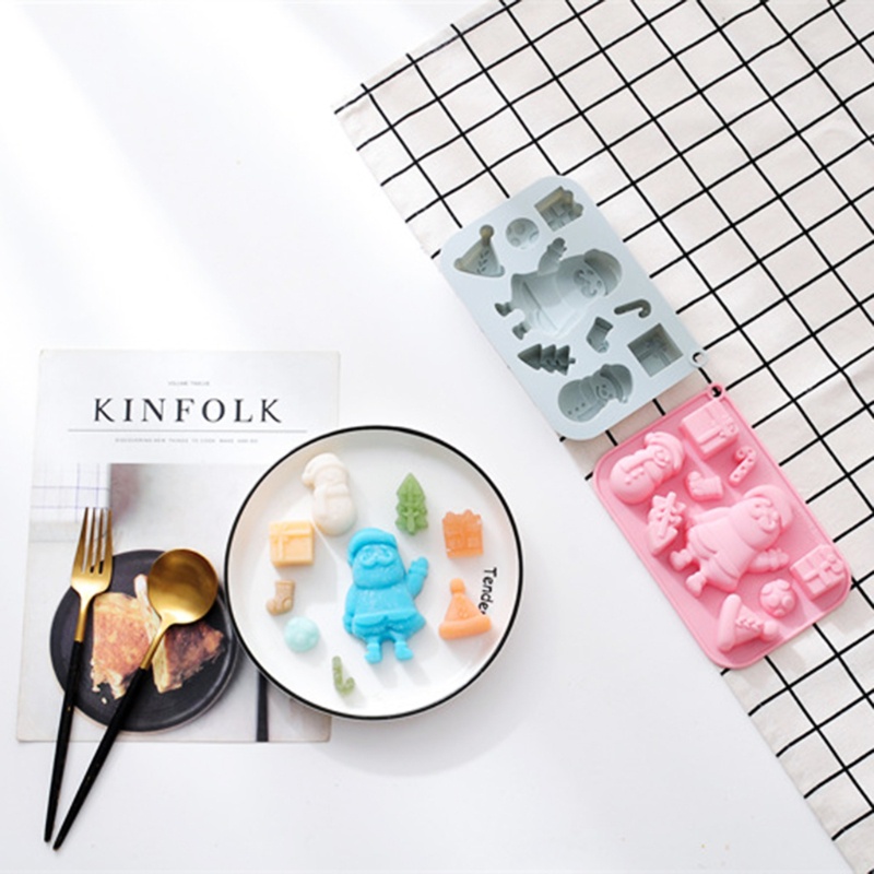 Khuôn Silicone Tạo Hình Làm Bánh Kẹo 9 Ngăn
