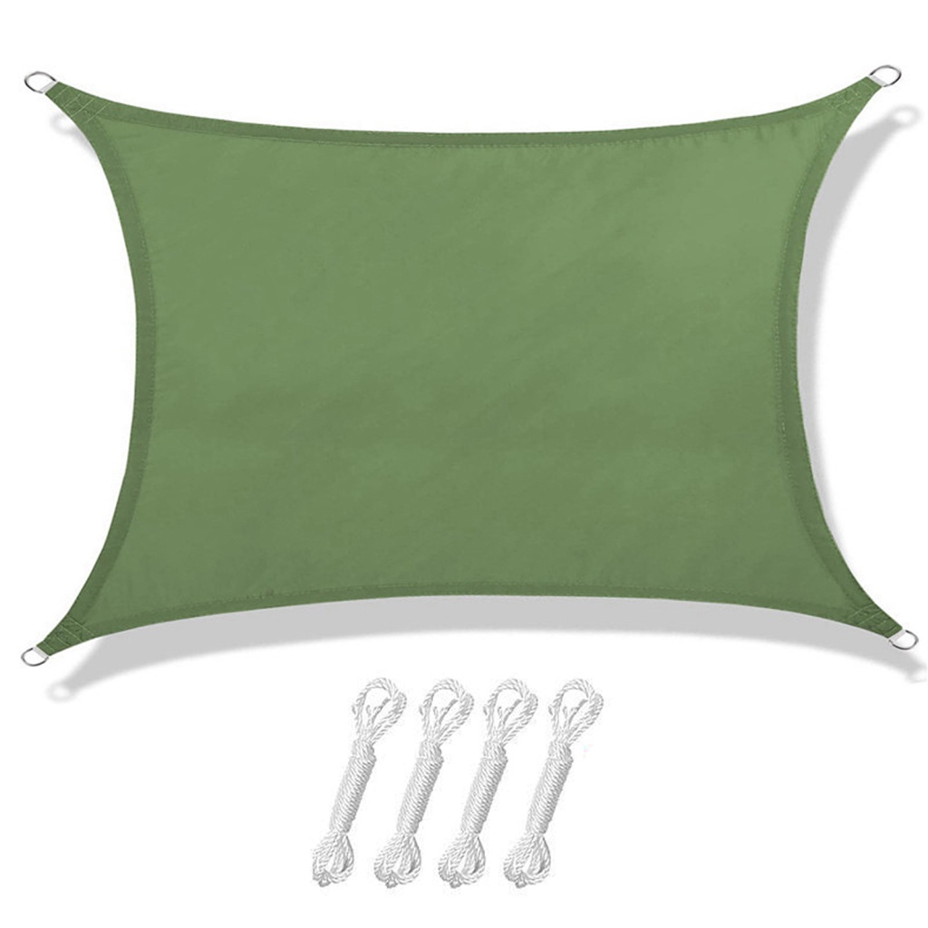 Tấm Che Nắng UV Hình Chữ Nhật 2x3m Chống Tia UV Kèm Dây Cáp Tiện Dụng Cho Sân Vườn