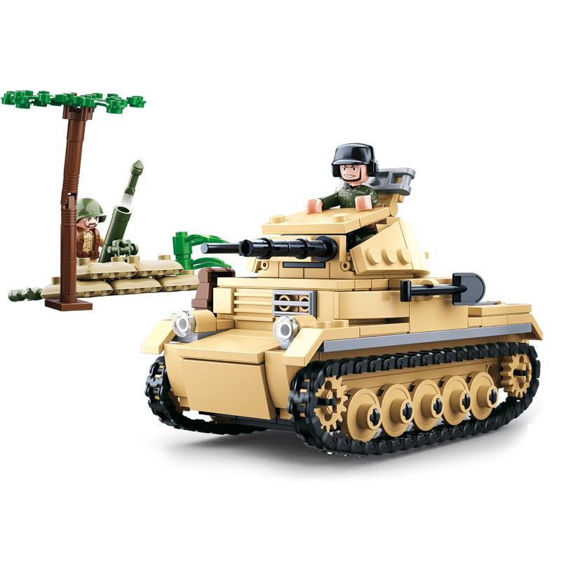 Mô Hình Đồ Chơi Lắp Ráp Lego Xe Tăng Đức M38-b0691