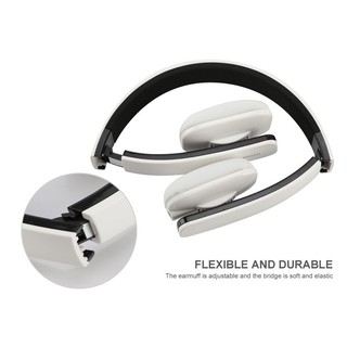 Tai nghe trùm đầu bluetooth (trắng)