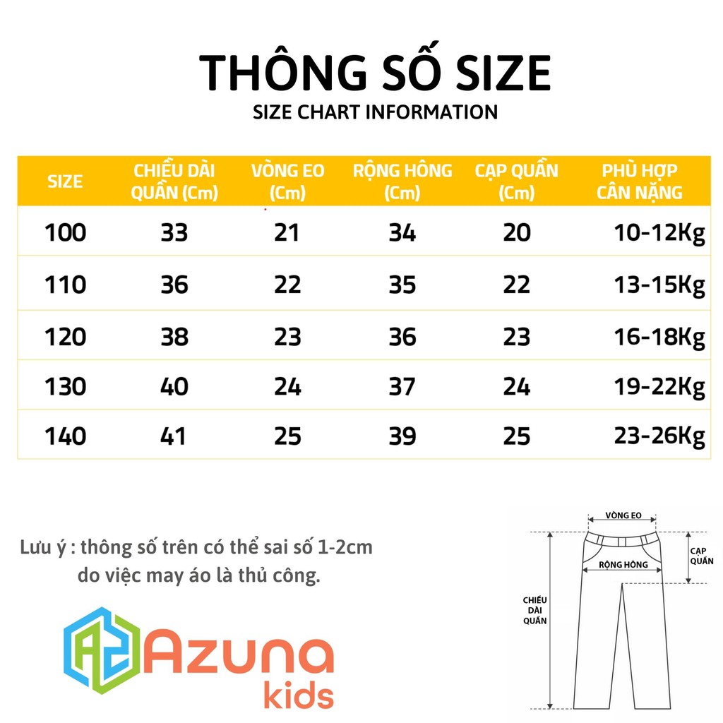 Quần short Kaki bé trai 27Kids WELLKIDS Quần đùi nam cho trẻ từ 2-10 tuổi BSKK2