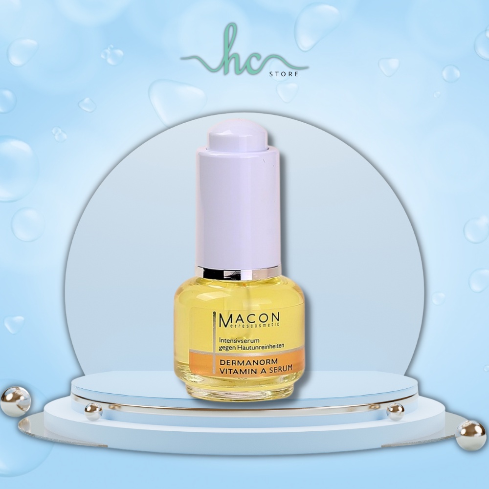 Serum Vitamin A Macon Dành Cho Da Mụn Thâm Tăng Cường Độ Đàn Hồi, Giúp Da Trắng Sáng, Tươi Trẻ