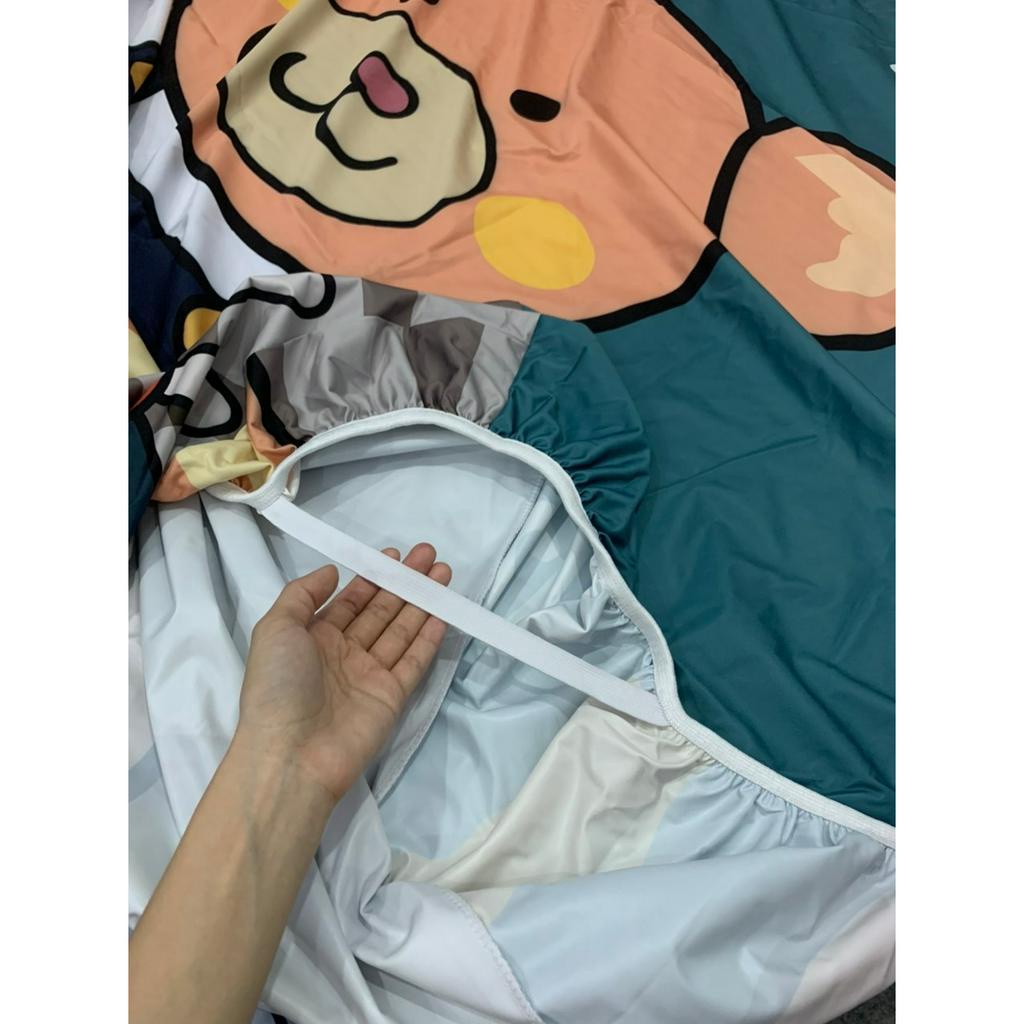GA GỐI CHỐNG THẤM THUN LỤA ( Set 4 món )