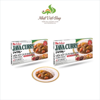 Combo 2 hộp Viên Xốt Cà Ri Nhật Bản Java Curry - 200g