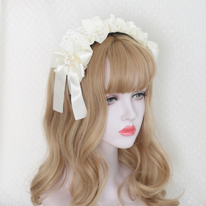 Cài Tóc Phong Cách Lolita Thanh Lịch Cho Nữ