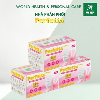 Combo 3 hộp khẩu trang Perfetta Ladies 3 lớp