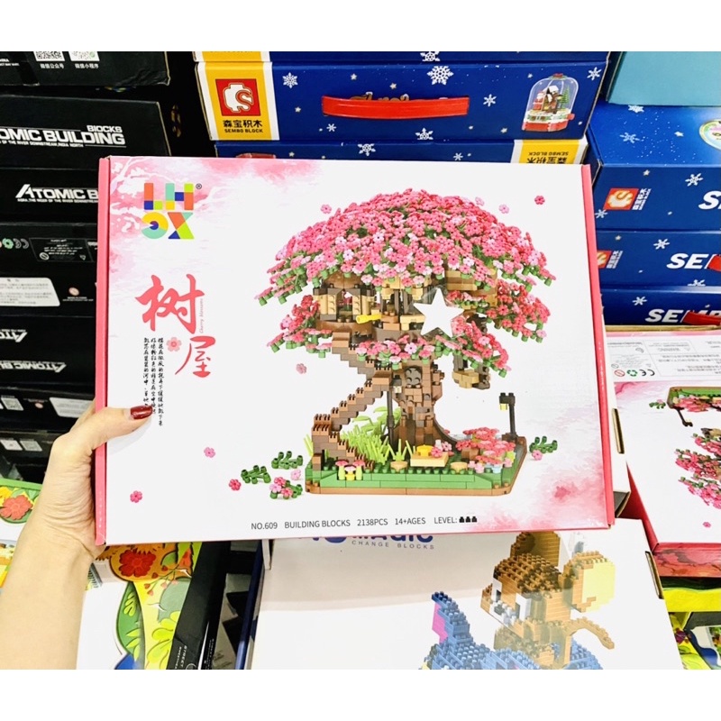 Lego Sakura Tree House 2138pcs 16*15*15cm Malibu Corner
