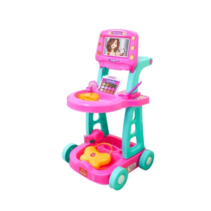 XE ĐẨY LƯU ĐỘNG CHỨA DỤNG CỤ TRANG ĐIỂM (Nhựa Chợ Lớn)