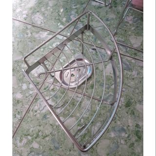 Kệ góc 1 tầng inox 304