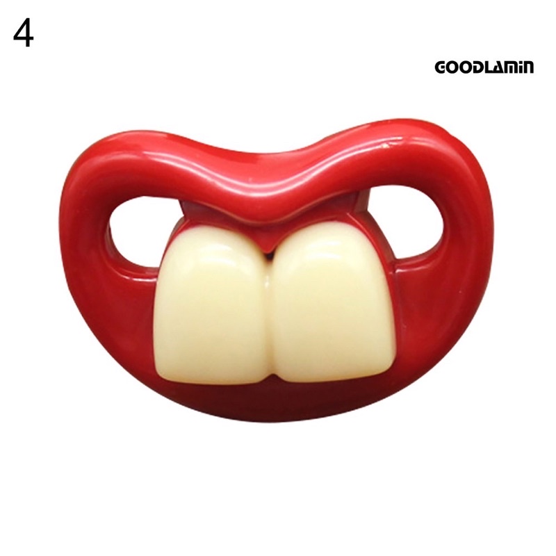 TY GIẢ HÌNH RĂNG, ĐÔI MÔI SILICON DÀNH CHO BÉ