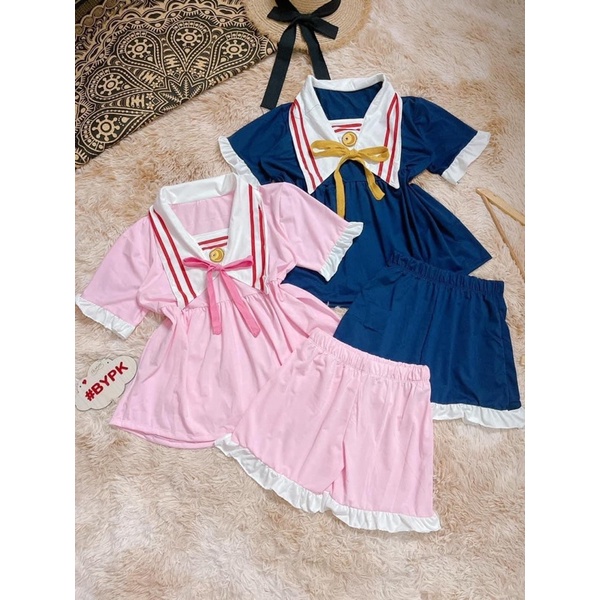 Set thuỷ thủ may cho khách xuất dư