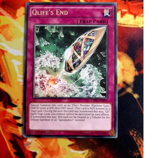 [ Đậu Phộng ] Thẻ Bài Yugioh Trap Qlife's End - INOV-EN076 - Rare