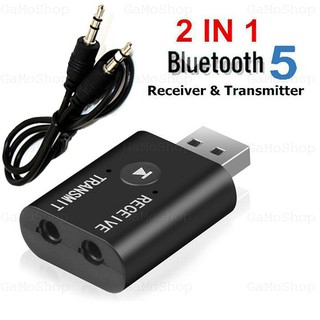 Usb Bluetooth 5.0 YET-TR6 Thu Và Phát Bluetooth Âm Thanh Stereo 2 Chức Năng