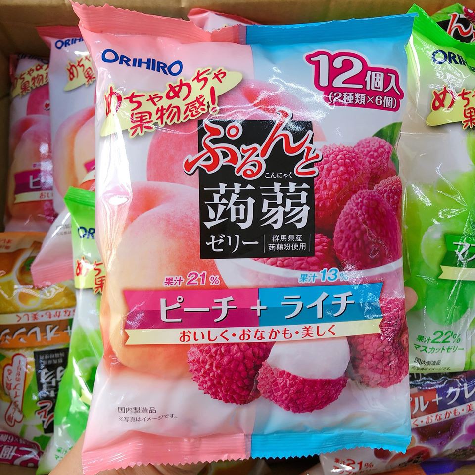 Thạch trái cây Orihiro Nhật