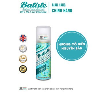 Dầu gội đầu khô Batiste Dry Shampoo 50ml