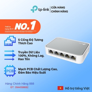Bộ chia tín hiệu tplink tl-sf1005d 5 cổng switch 5 ports 10/100mbps - sản phẩm chính hãng