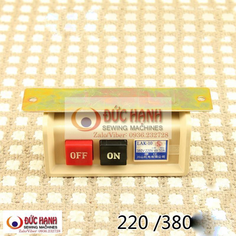 Công tắc mô tơ máy may công nghiệp 1 kim và máy vắt sổ