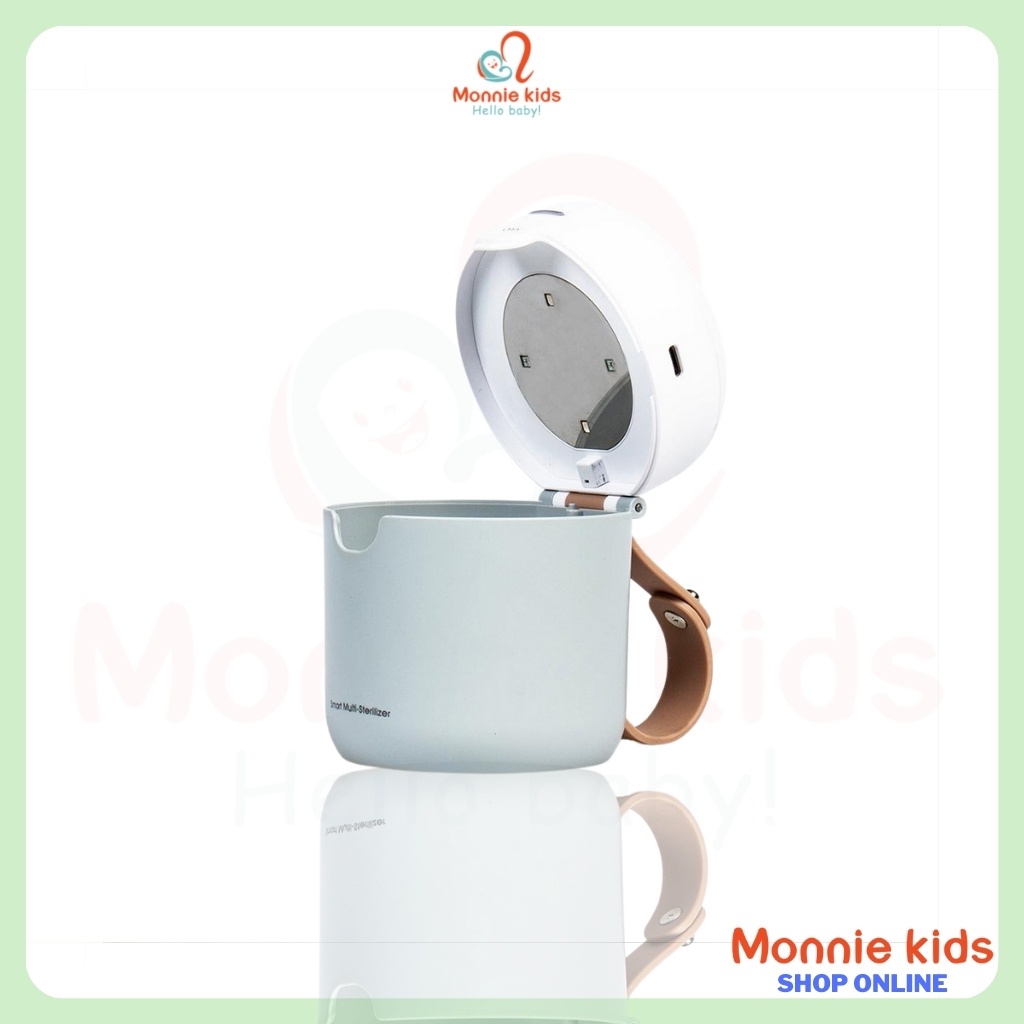 Máy tiệt trùng cầm tay tia UV Ecomom ECO-203, máy tiệt trùng di động cho bé - Monnie Kids