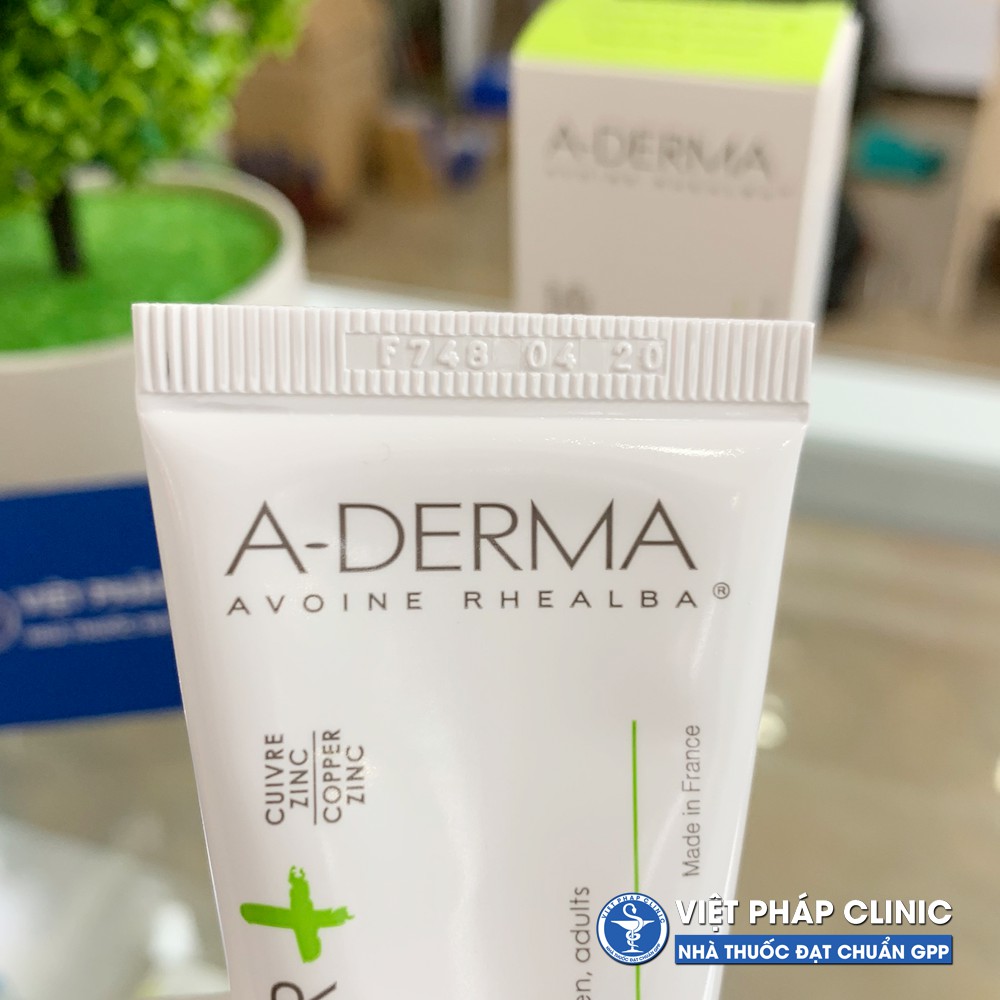 Kem Dưỡng Phục Hồi Và Làm Dịu Da Bị Kích Ứng ADERMA Dermalibour+ Repairing Cream