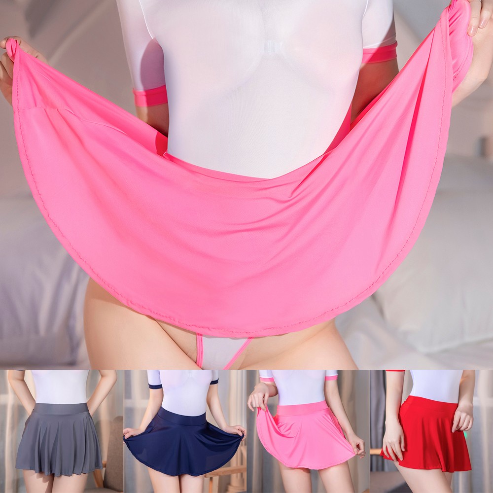 Chân váy ngắn xuyên thấu gợi cảm cho nữ