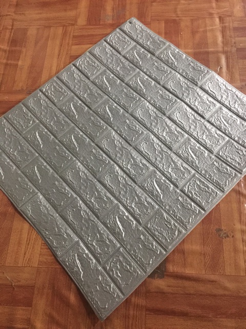 Combo 50 tấm xốp dán 3d giả gạch 70x77cm dày 5mm giá kịch sàn hàng đẹp | BigBuy360 - bigbuy360.vn