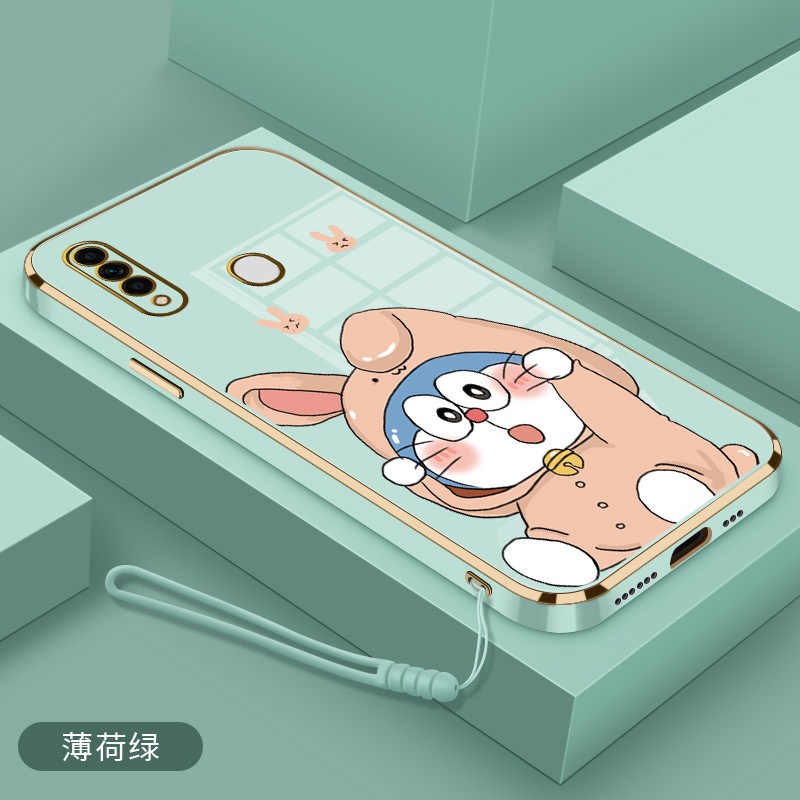 Ốp Điện Thoại Cao Su Mềm Hình Doraemon Cho Oppo A31 2020 A55 A37 A57 2020 A39 F1S A59 A72 5G A73 5G A56 A53S