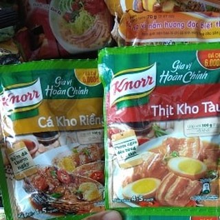Gia vị thịt kho/ cá kho hoàn chỉnh knorr 28g