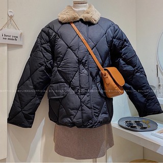 Áo Phao Trám Cổ Bông (bykorean)