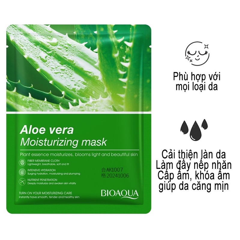 Combo 20 Mask Giấy Trái Cây 8 Vị Cao Cấp Bioaqua Dưỡng Trắng Da - Cấp Ẩm - Giảm Mụn Dầu Mask Giấy Đắp Mặt Nội Địa Trung