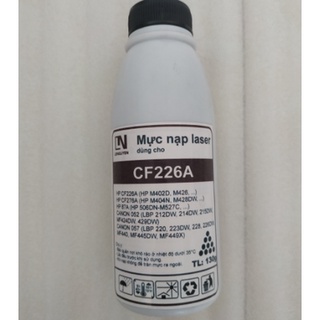Mực nạp cf226a cho hộp mực 26a, 76a, 87a, 052, 057