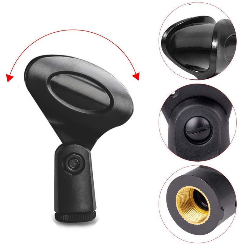 Giá Đỡ Micro Bằng Nhựa Cứng Bền Bỉ Phù Hợp Với Hầu Hết Các Loại Micro