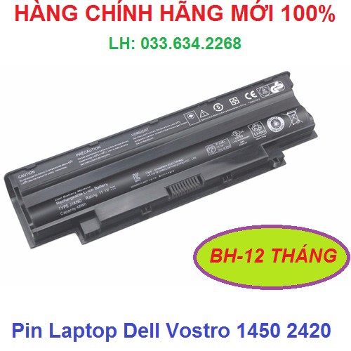 Pin Cho Laptop Dell Vostro 1450 2420 - Pin Laptop 1450