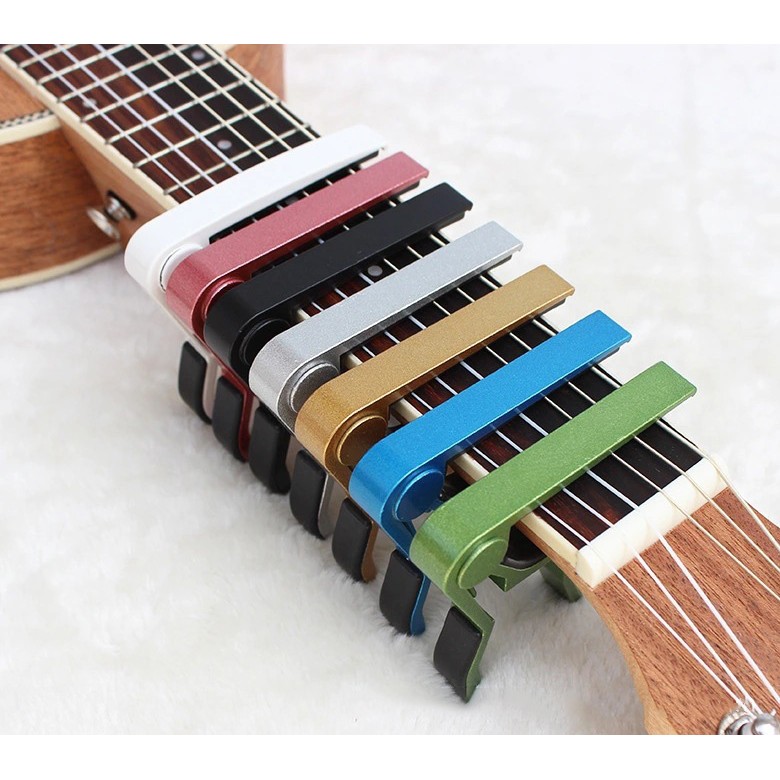 Capo guitar kim loại nhiều màu sắc CP02