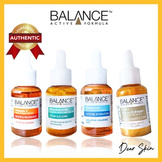 Serum Balance Vitamin C Làm Sáng, Balance Niacinamide Ngừa Mụn, Balance Hyaluronic Cấp Nước, Gold + Marine Collagen 30ml