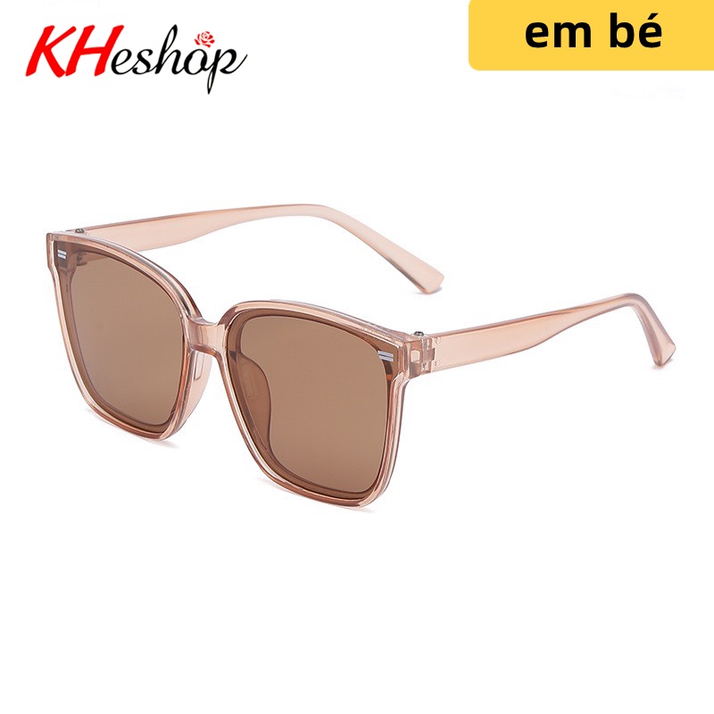 [Đẹp Nhất Thế Giới] Kính Râm Trẻ Em form vuông bầu, tròng  2 lớp siêu bền tạo độ tương phản mã Y8837