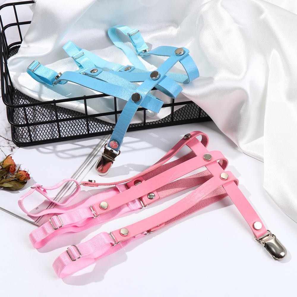 Eutus Đai Nịt Đùi Bằng Da Pu Phong Cách Punk Gothic Thời Trang Cho Nữ