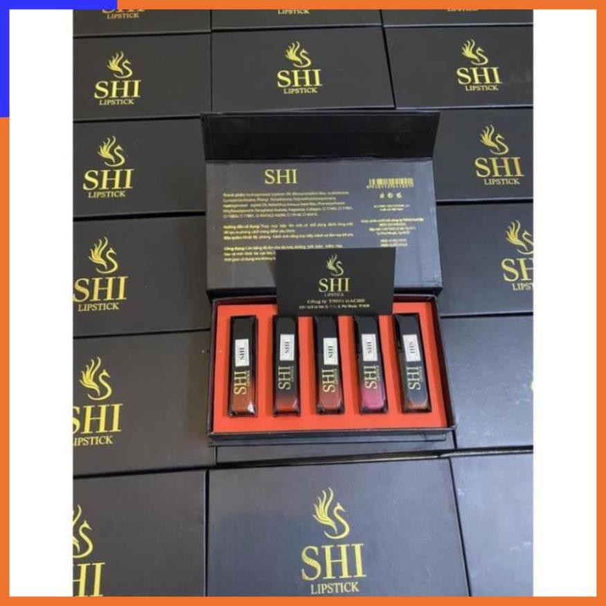 Son kem li SET 5 CÂY [xẢ KHO] Son Shi 5 màu Tự Nhiên, Son Kem , Cam Kết KO CHÌ V V V | BigBuy360 - bigbuy360.vn