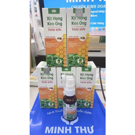 Xịt Họng Keo Ong Thái Sơn chai 20ml