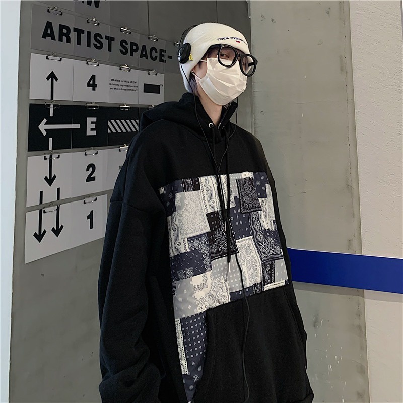 Áo hoodie nam form rộng Áo hoodie nam oversize,Áo hoodie nam form rộng  có mũ nỉ bông thời trang ulzzang hàn quốc | BigBuy360 - bigbuy360.vn