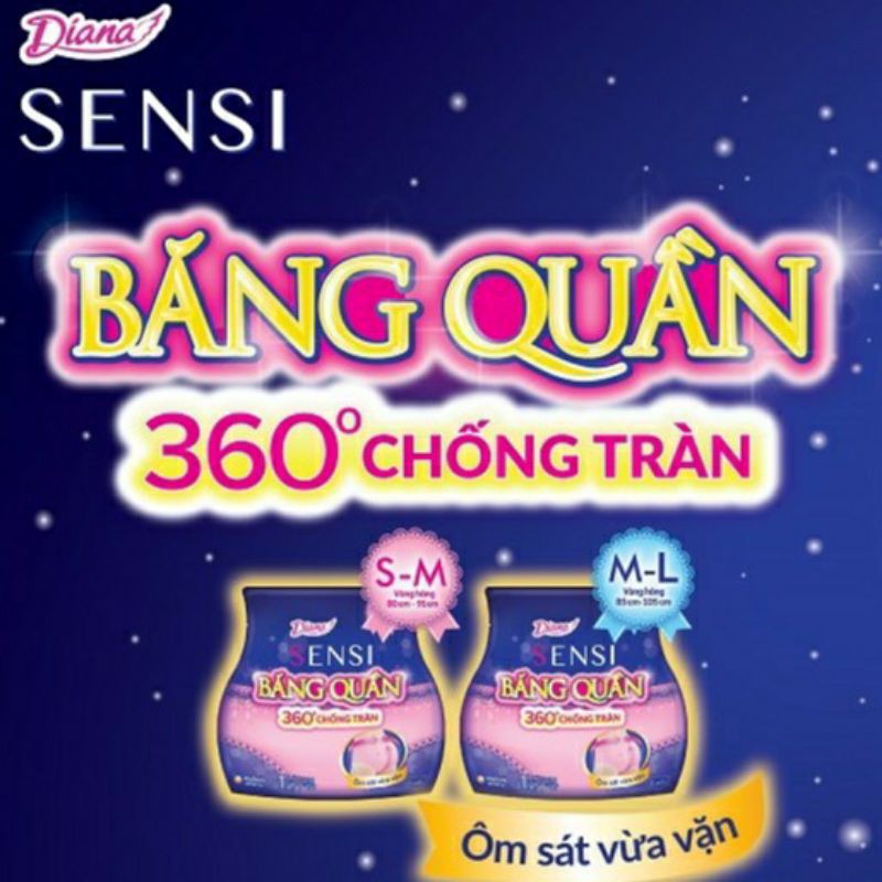 Băng vệ sinh Diana dạng quần gói 5 chiếc