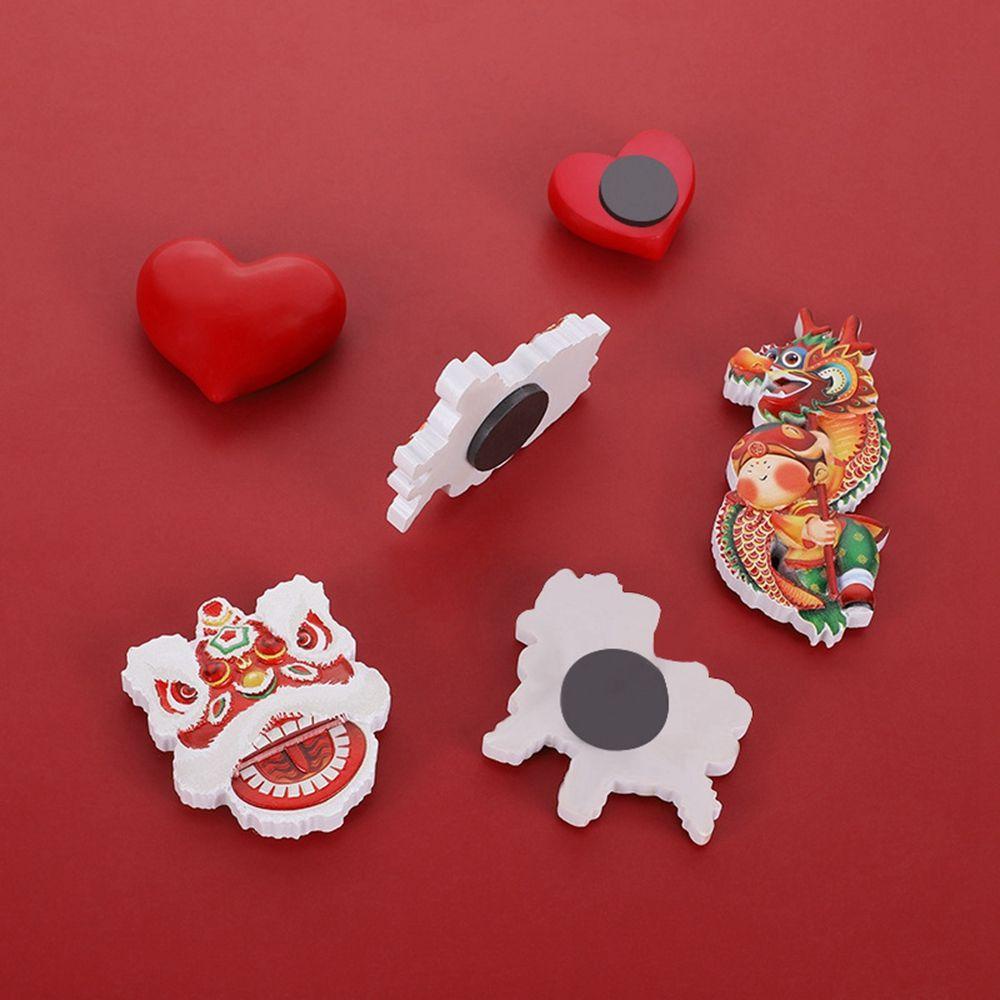 Chú Hổ Bằng Nhựa Resin Dễ Thương Dùng Trang Trí Tủ Lạnh