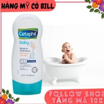 (có bill nhập)CETAPHIL SỮA TẮM TOÀN THÂN CHO BÉ YÊU