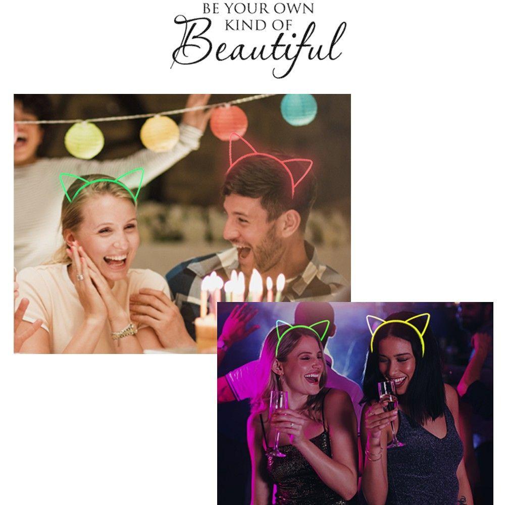 Băng Đô Tai Mèo Phát Sáng