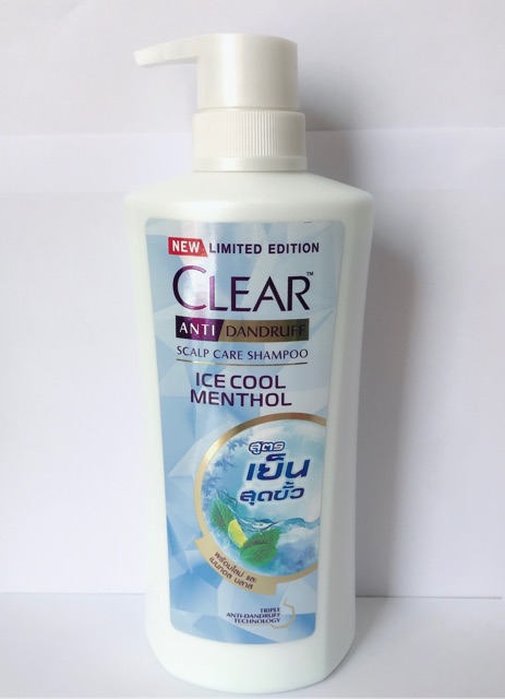 (Mẫu Mới) Dầu gội đầu CLEAR 450ml-480ml cao cấp các mùi-Thái Lan