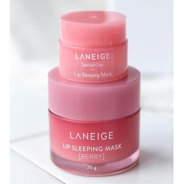 [MẪU MỚI 2020] Mặt Nạ Ngủ Cho Môi Laneige Lip Sleeping Mask Mini 3gr - Fullsize 20gr