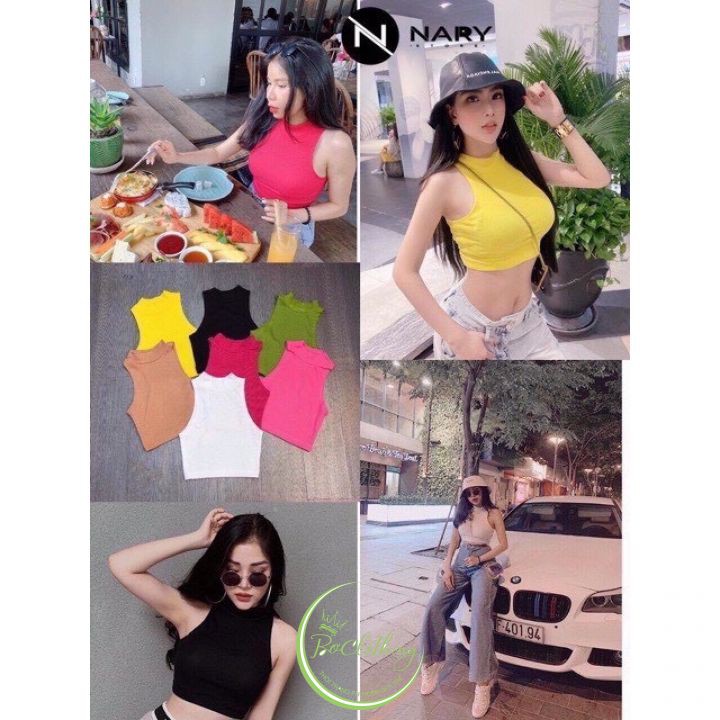 💓Áo Ba Lỗ 💓 Cổ Lọ Trơn Nhiều Màu Cho Nữ | BigBuy360 - bigbuy360.vn