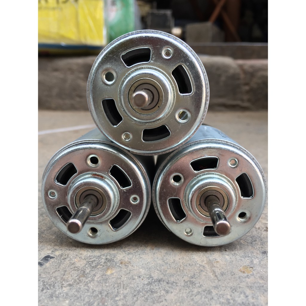 Motor 12V 775 Trục Tròn Tốc Độ 15000