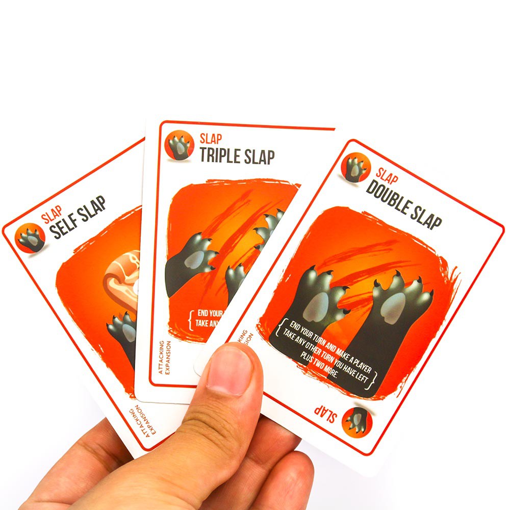 Thẻ Bài Mèo Nổ Mở Rộng Attacking Kittens - Exploding Kittens Số 2