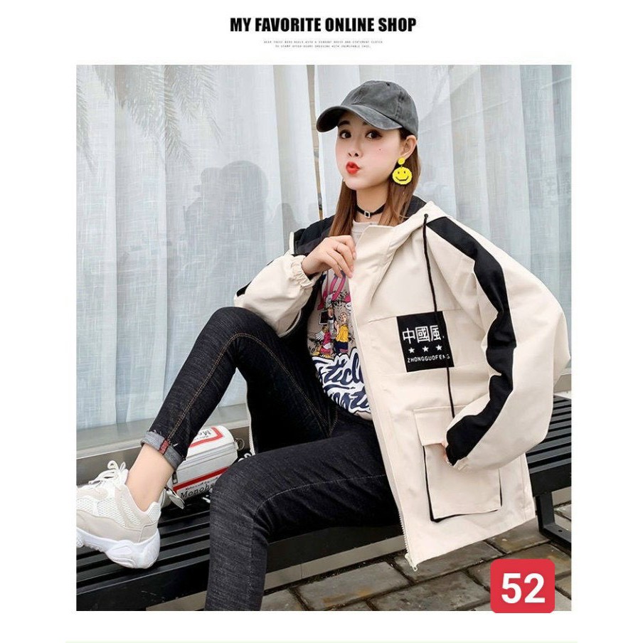 Áo khoác KAKI nữ CÁ TÍNH, áo khoác CAO CẤP kiểu dáng trẻ trung , năng động T-Fashion Shop M52
